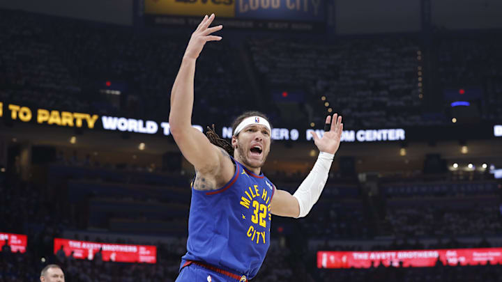 Denver Nuggets forward Aaron Gordon on May 13, 2025.