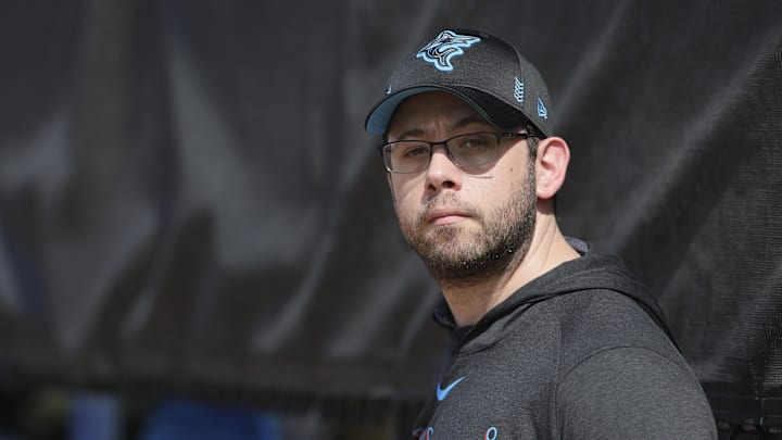 Miami Marlins president of baseball operations Peter Bendix.