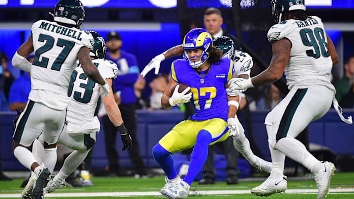 The Rams and Eagles will square off on Sunday for a chance to advance to the NFC championship game.
