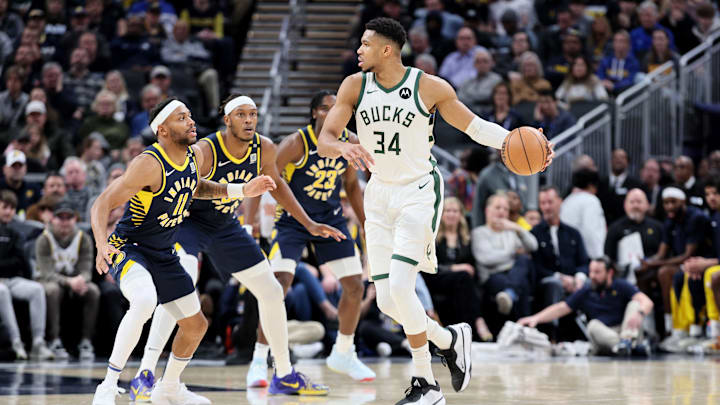 Milwaukee Bucks v Indiana Pacers