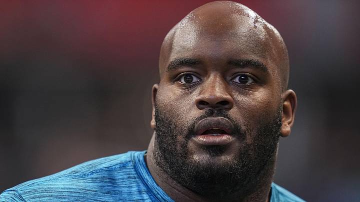 Carolina Panthers offensive tackle Taylor Moton