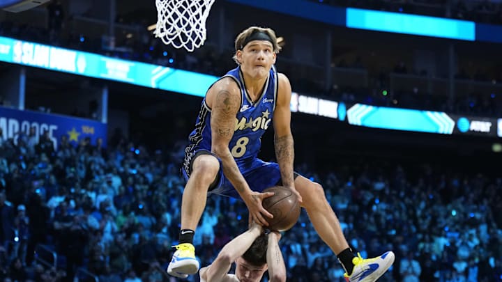 McClung won his third straight Slam Dunk contest on Saturday night.