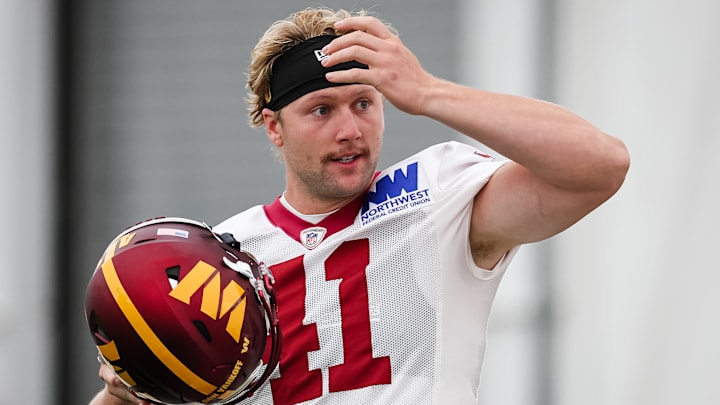 Washington Commanders tight end Colson Yankoff