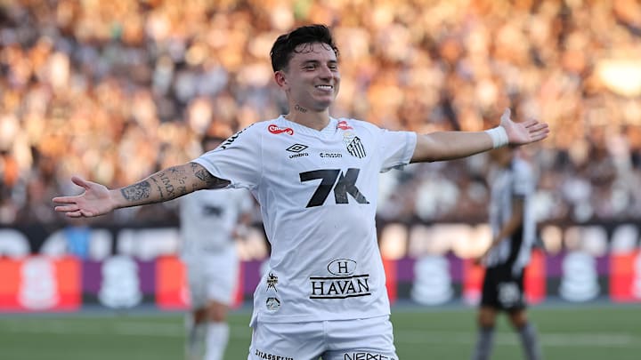 Barreal atravessa bom momento no Santos 