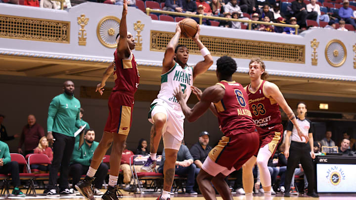 Boston Celtics, JD Davison, Maine Celtics Drew Peterson