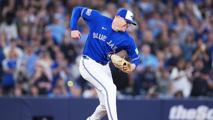 Toronto Blue Jays relief pitcher Tanner Andrews.