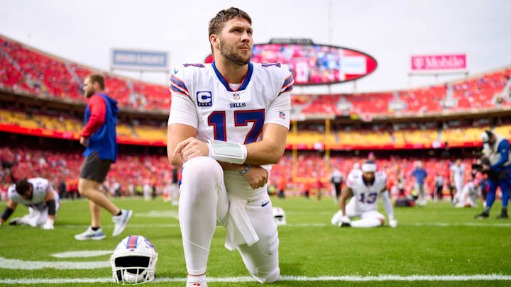 Josh Allen está en duda para la Semana 10