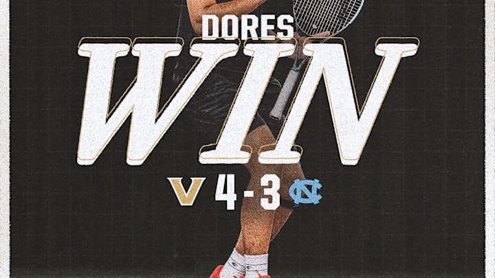 Vanderbilt men's tennis beats North Carolina