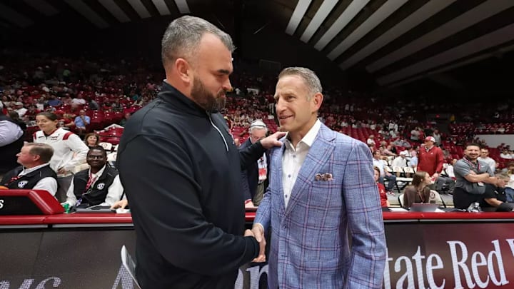 Alabama basketball coach Nate Oats in action before the game against Arkansas State University at Coleman Coliseum in Tuscaloosa, AL on Friday, Nov 8, 2024.