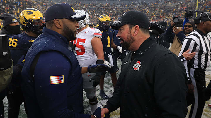 Ryan Day and Ohio State beat Sherrone Moore’s Michigan squad 27-9 Saturday.