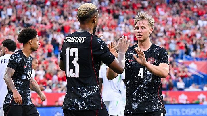 Canada kicks off its World Cup campaign. Canada kicks off its World Cup campaign.