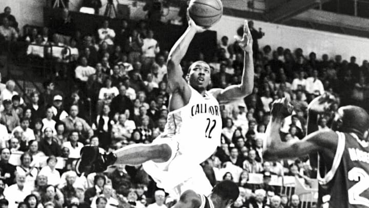 Ed Gray rises for a shot