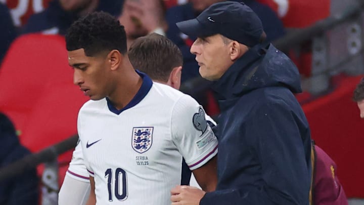 J. Bellingham et T. Tuchel - Angleterre J. Bellingham et T. Tuchel - Angleterre