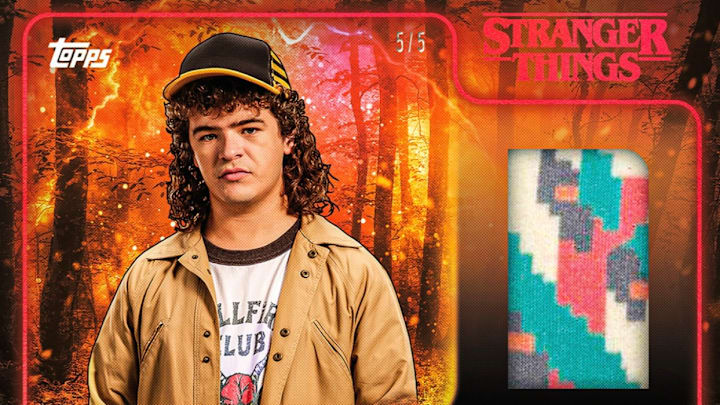 Topps Stranger Things Relic Dustin