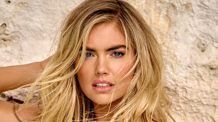 Kate Upton was photographed by Yu Tsai in Mexico. Swimsuit by Normaillot. Kate Upton was photographed by Yu Tsai in Mexico. Swimsuit by Normaillot.