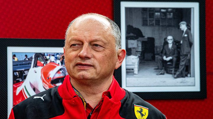 Ferrari team principal Fred Vasseur 