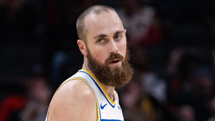 Indiana Pacers center Jay Huff (32) looks on against the Chicago Bulls during the first half at Gainbridge Fieldhouse.