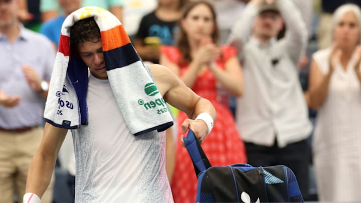 Ben Shelton’s run at the U.S. Open came to an unfortunate end on Friday.