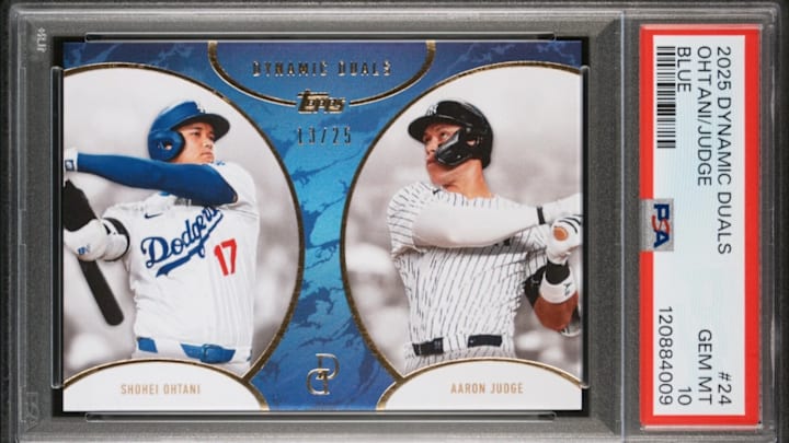 Aaron Judge vs Shohei Ohtani cards: Which one is the better