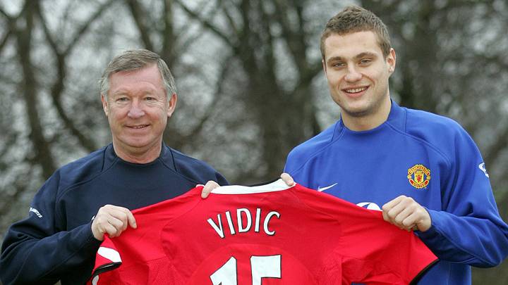 Ferguson signed Vidic in 2006 Ferguson signed Vidic in 2006