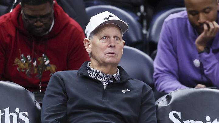 Feb 8, 2023; Salt Lake City, Utah, USA; Utah Jazz chief executive officer Danny Ainge looks on before a game against the Minnesota Timberwolves at Vivint Arena. Mandatory Credit: Rob Gray-Imagn Images Feb 8, 2023; Salt Lake City, Utah, USA; Utah Jazz chief executive officer Danny Ainge looks on before a game against the Minnesota Timberwolves at Vivint Arena. Mandatory Credit: Rob Gray-Imagn Images