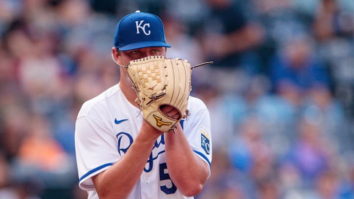 Former Kansas City Royals relief pitcher Austin Cox