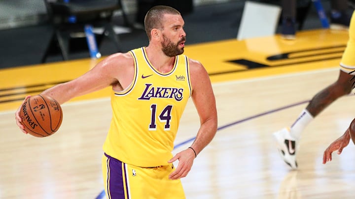 Marc Gasol se retiró de la NBA en 2021 con el uniforme de los Lakers