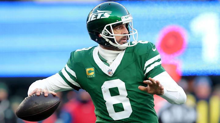 New York Jets quarterback Aaron Rodgers