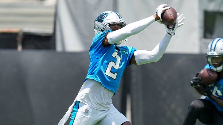 Carolina Panthers cornerback Michael Jackson. Carolina Panthers cornerback Michael Jackson.