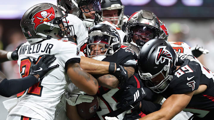 Tampa Bay Buccaneers S Antoine Winfield Jr. was among the big winners in the team's Week 1 win over the Falcons. 