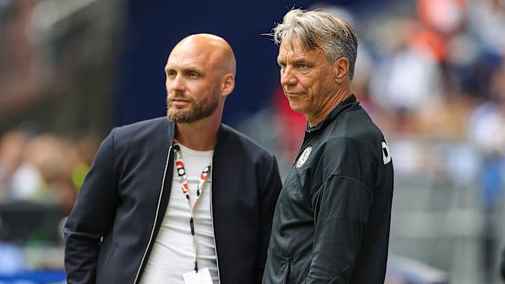 Die Macher in Elversberg vor dem Abflug? Sport-Vorstand Nils-Ole Book und Trainer Horst Steffen Die Macher in Elversberg vor dem Abflug? Sport-Vorstand Nils-Ole Book und Trainer Horst Steffen