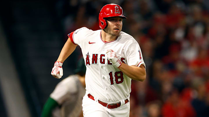 Oakland Athletics v Los Angeles Angels