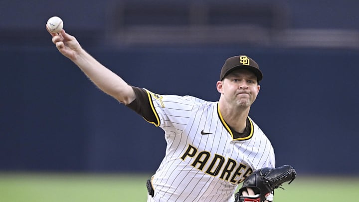 San Diego Padres starting pitcher Michael King