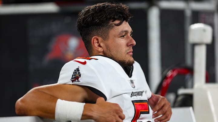 Tampa Bay Buccaneers punter Jake Camarda finds himself in the dog house after a rough preseason finale on Friday night.