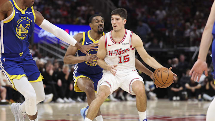 Houston Rockets guard Reed Sheppard is a solid prop target on Sunday. Houston Rockets guard Reed Sheppard is a solid prop target on Sunday.