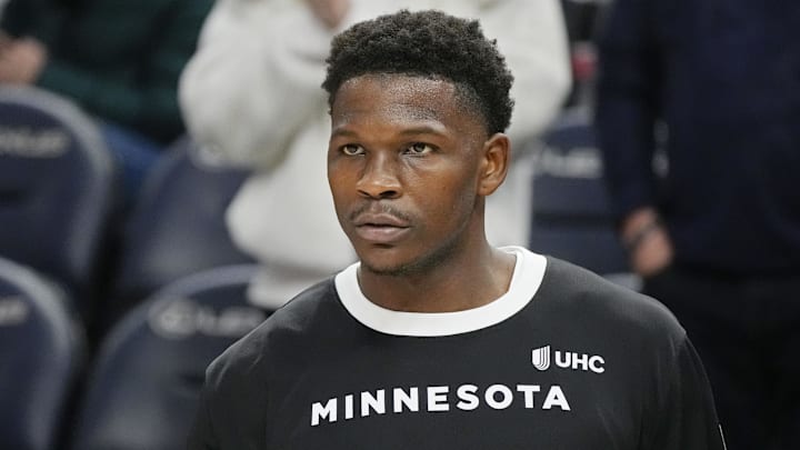 Edwards is averaging 27.6 points and 5.7 rebounds per game this season.