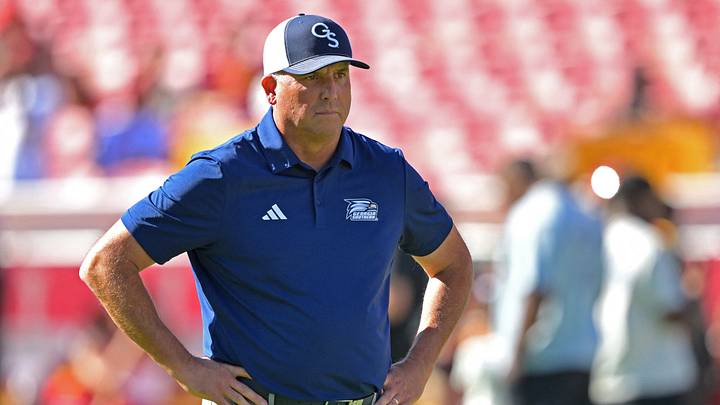 Despite the Week 1 blowout, Georgia Southern head coach Clay Helton isn't taking his team's preparation for Clemson lightly. Despite the Week 1 blowout, Georgia Southern head coach Clay Helton isn't taking his team's preparation for Clemson lightly.