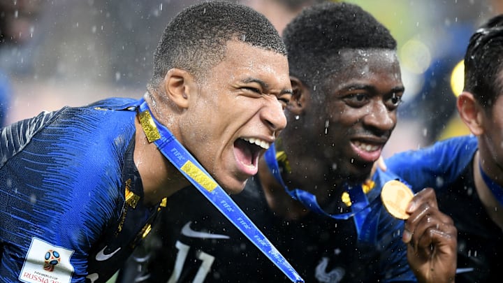 Dembélé et Mbappé Dembélé et Mbappé