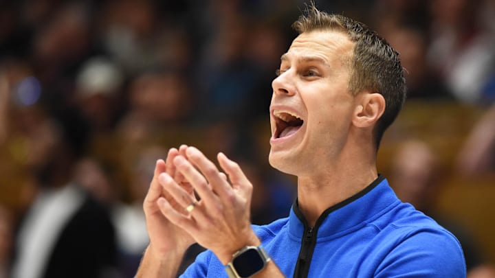 Duke basketball head coach Jon Scheyer Duke basketball head coach Jon Scheyer