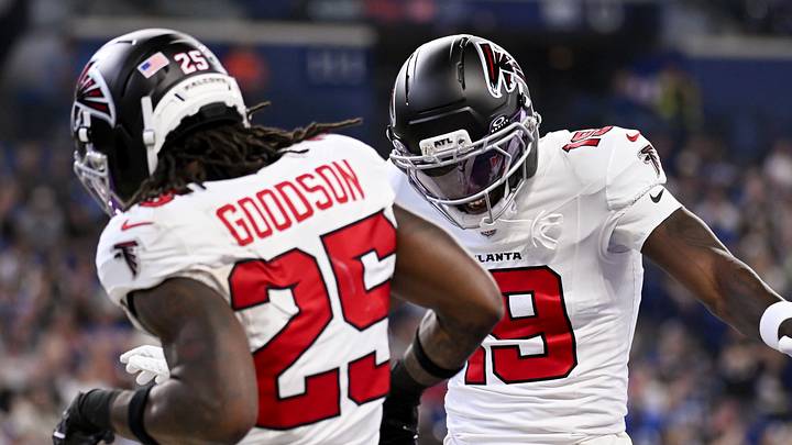 Atlanta Falcons running back Tyler Goodson and wide receiver Chris Blair are two players on the roster bubble. Atlanta Falcons running back Tyler Goodson and wide receiver Chris Blair are two players on the roster bubble.