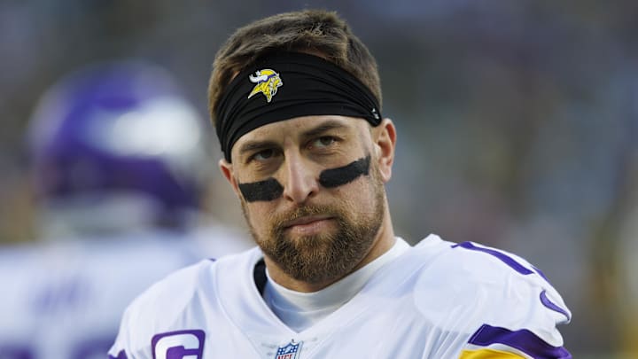 Adam Thielen played 12 seasons in the NFL with the Vikings, Panthers and Steelers.