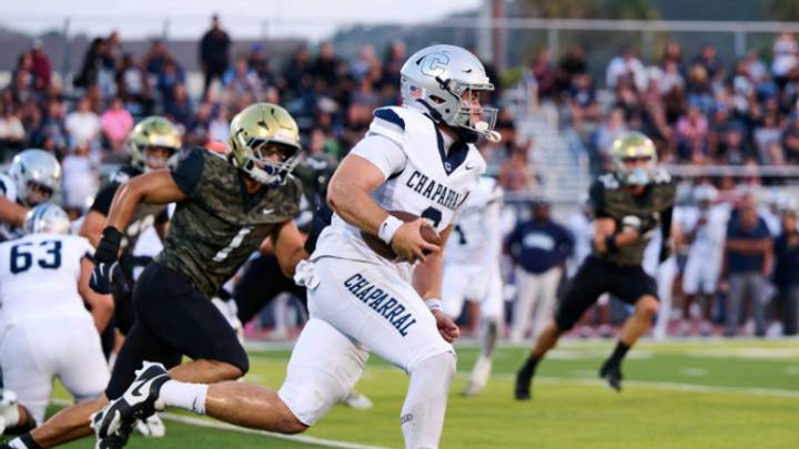 Chaparral is looking to have a big year with QB Dane Weber at the controls. Chaparral is looking to have a big year with QB Dane Weber at the controls.