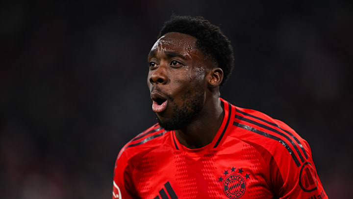 Alphonso Davies, along with several other Bayern Munich players, has entered the final six months of his contract.
