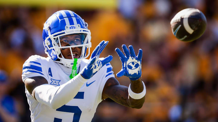 BYU wide receiver Darius Lassiter against Arizona State