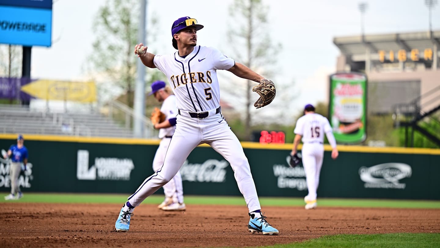 LSU Baseball vs. Tennessee Volunteers Start Time, Starting Lineups and TV Channel