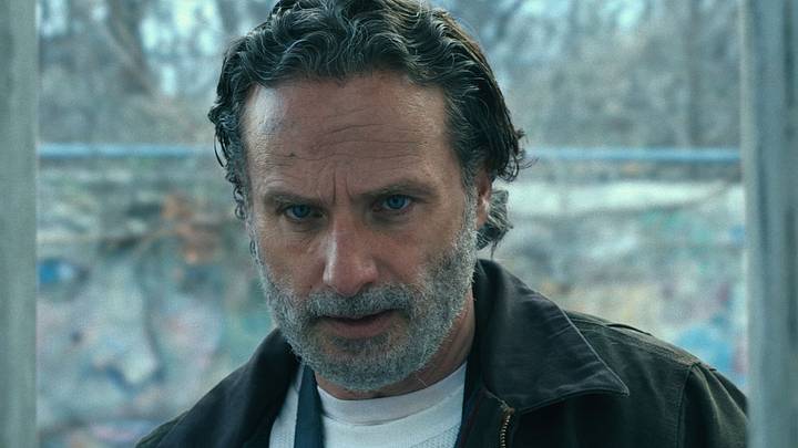Andrew Lincoln as Rick Grimes in The Walking Dead: The Ones Who Live Andrew Lincoln as Rick Grimes in The Walking Dead: The Ones Who Live