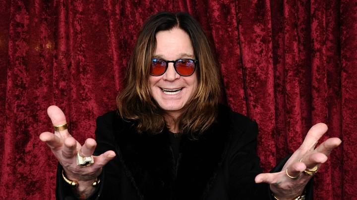 Ozzy Osbourne takes a profile photo
