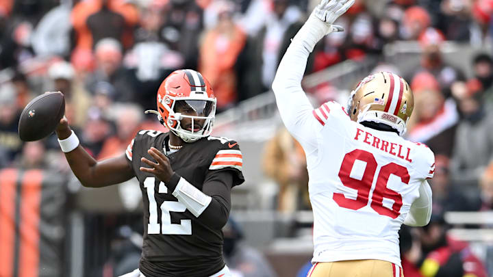 San Francisco 49ers v Cleveland Browns