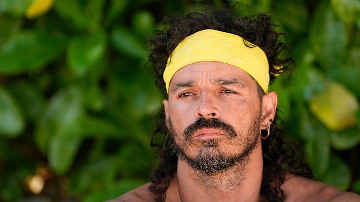 “Double The Fun, Double The Demise” – A boat arrives asking the tribe to divide themselves into pairs. This week’s immunity challenge features one of the biggest twists ever seen in Survivor history. Then, a theatrical risk taken at tribal council must be enough to cast doubt upon those on the chopping block, on SURVIVOR 50 Photo: Robert Voets/CBS ©2025 CBS Broadcasting, Inc. All Rights Reserved.