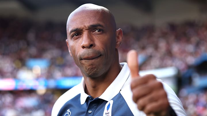 Thierry Henry - équipe de France Olympique, 2024 Thierry Henry - équipe de France Olympique, 2024